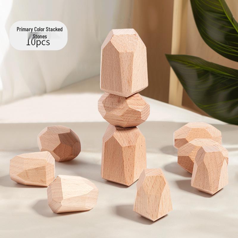 Colorful Stacking Stones: Hand-Eye Coordination Game for Kids