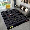 Pacman-alfombra Retro clásica para Gamer, alfombra para el hogar, sala de estar, dormitorio infantil, decoración de felpudo para sofá, alfombra antideslizante