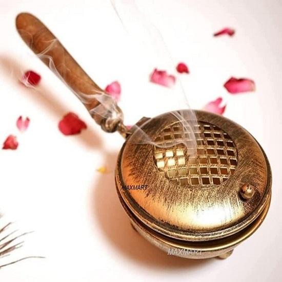 

@ Loban Burner with Handle Iron Incense Holder