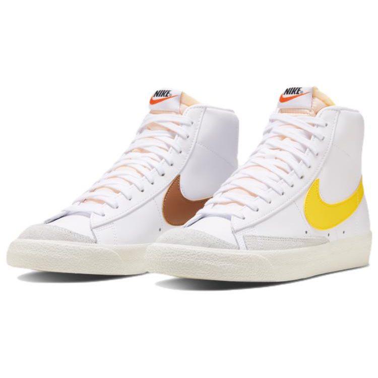 Nike Blazer Mid 77 Vintage 'White Yellow Brown' BQ6806-113