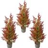 DIY Decor Gift Artificial Pine Tree Real-Touch Cypress Tree  Christmas Halloween Decoration