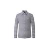 Septwolves Men's Plaid Casual Long-Sleeve Shirt