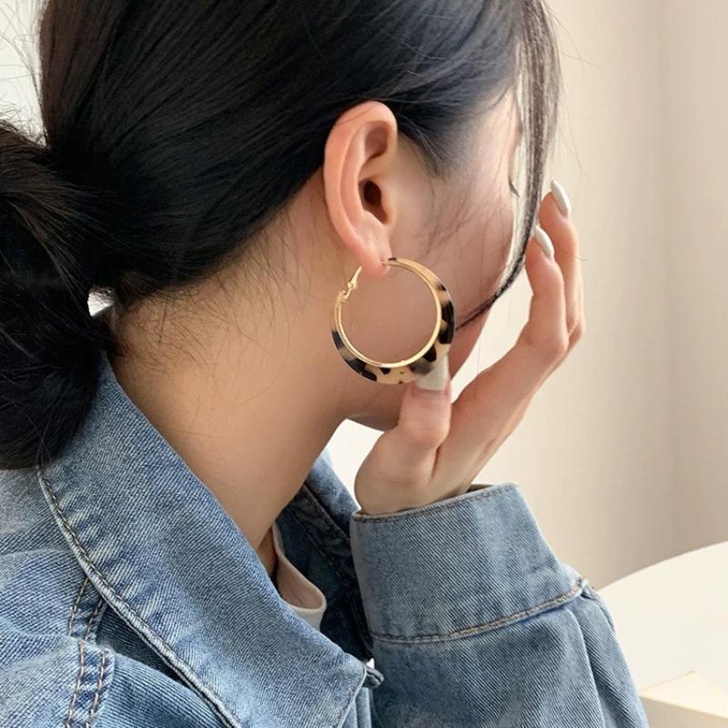 Maillard Amber Retro Hong Kong Style Earrings Women's Light Luxury High-end Niche Earrings Earrings