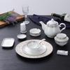 ZISIZ 8800 Gold Bone China Geschirrset