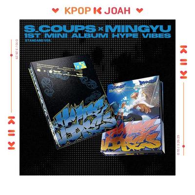 (Standard Ver.) S.COUPS X MINGYU of SEVENTEEN (SVT) [HYPE VIBES] 1st Mini Album