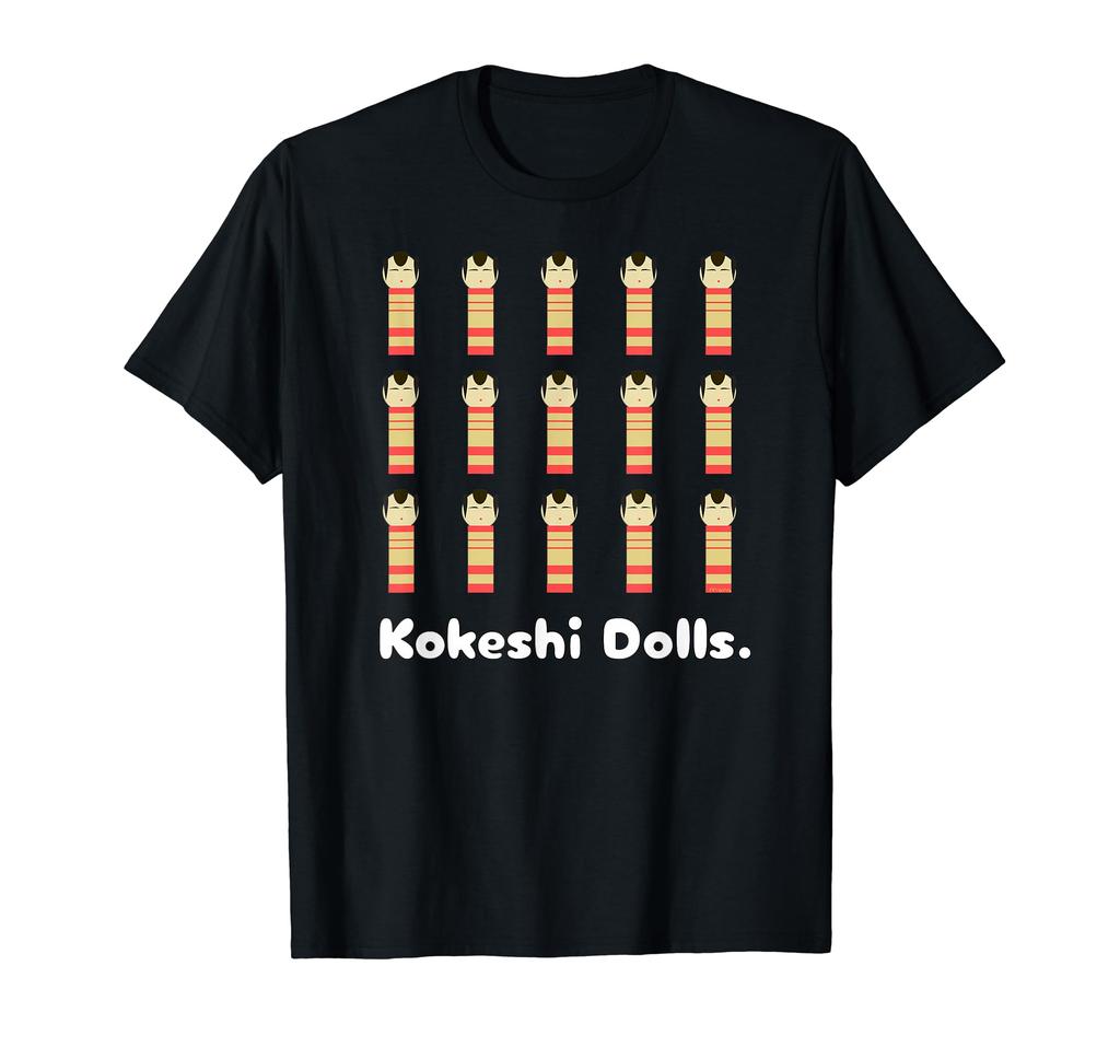 Kokeshi Dolls. Kokeshi Dolls In Kimonos from the Meiji, Taisho, and Showa Eras. Retro Souvenirs and T-shirts.