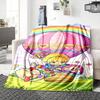 1Pc Hot Air Balloon Adventure Blanket For Couch Bed Plush Cozy Fuzzy Blanket Super Soft Warm Blankets For Fall And Winter 0918134
