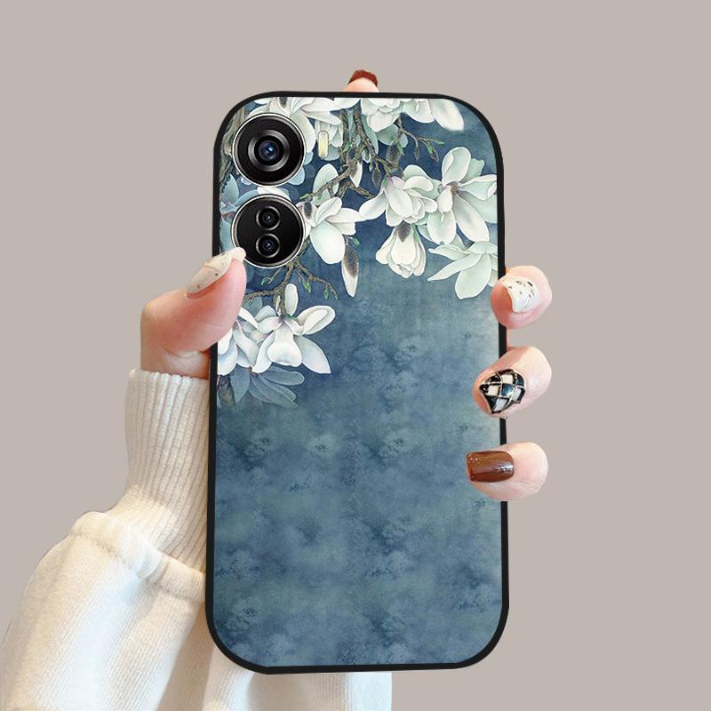Para ZTE Blade V40 Funda de Diseño V41 Vita Silicona Suave TPU Fundas para Teléfono Para ZTE Axon 40 Lite Moda Lujo Protectoras Fundas Cubierta