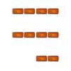 10PCS 24V Side Marker LED Light For SCANIA G P R S SERIES Truck Accessories Parts 1737413 High Quality Truck Signal Lamp