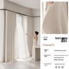 Elegant Double-Sided Cotton Linen Light-Blocking Curtains with Retro Design and Multiple Specifications