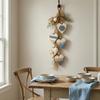 Romantic Wall Decor for Bedroom Hanging Heart Decor, 5 Layered Hearts Ornament, Rustic Farmhouse Coastal Style Wood Home Decorations Sign,Thanksgiving