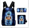 Dragon Ball Seven Dragon Ball Backpack Primary And Secondary School Students Three-Piece Set Schoolbag Children'S Satchel Pencil Case