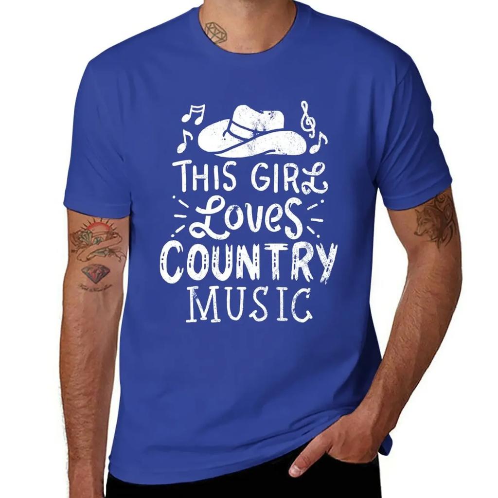 Country Music T-Shirt blacks tees t shirt for men