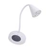 Gooseneck Nail Lamp Round Base Desktop Gooseneck Nail Light Quick Drying Nai Dryer with 3pcs Lamp Ch
