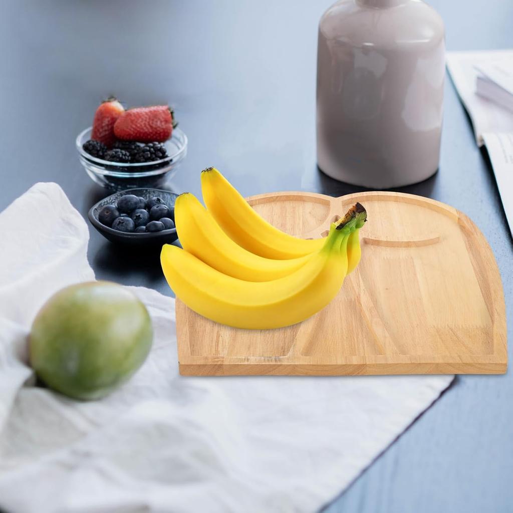 Decorative Tray Wood Charcuterie Board Funny Serving Platter Butts Shape Wood Tray Fruit Cheese Serving Board Food Platter for Home Kitchen Wooden