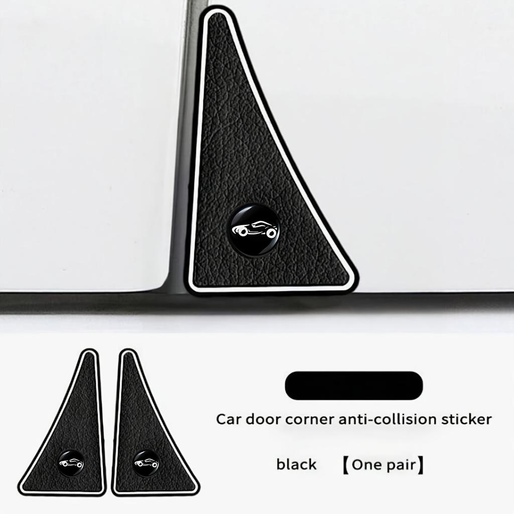 [2pcs PVC Edge Guards] 2pcs PVC Car Door Edge Guards | Anti-Scratch & Collision Protection Stickers for Enhanced Vehicle Safety, Car Door Protector