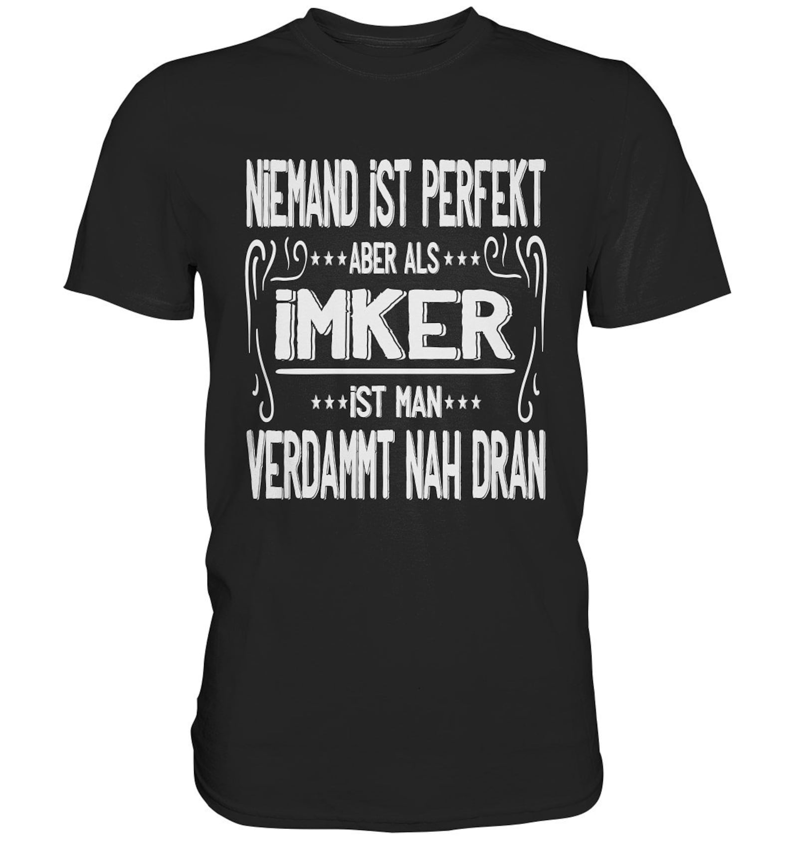 T Shirt Beekeepers Nobody Is Perfect But As A Beekeeper Bees Gift Ideas - Premium Shirt S