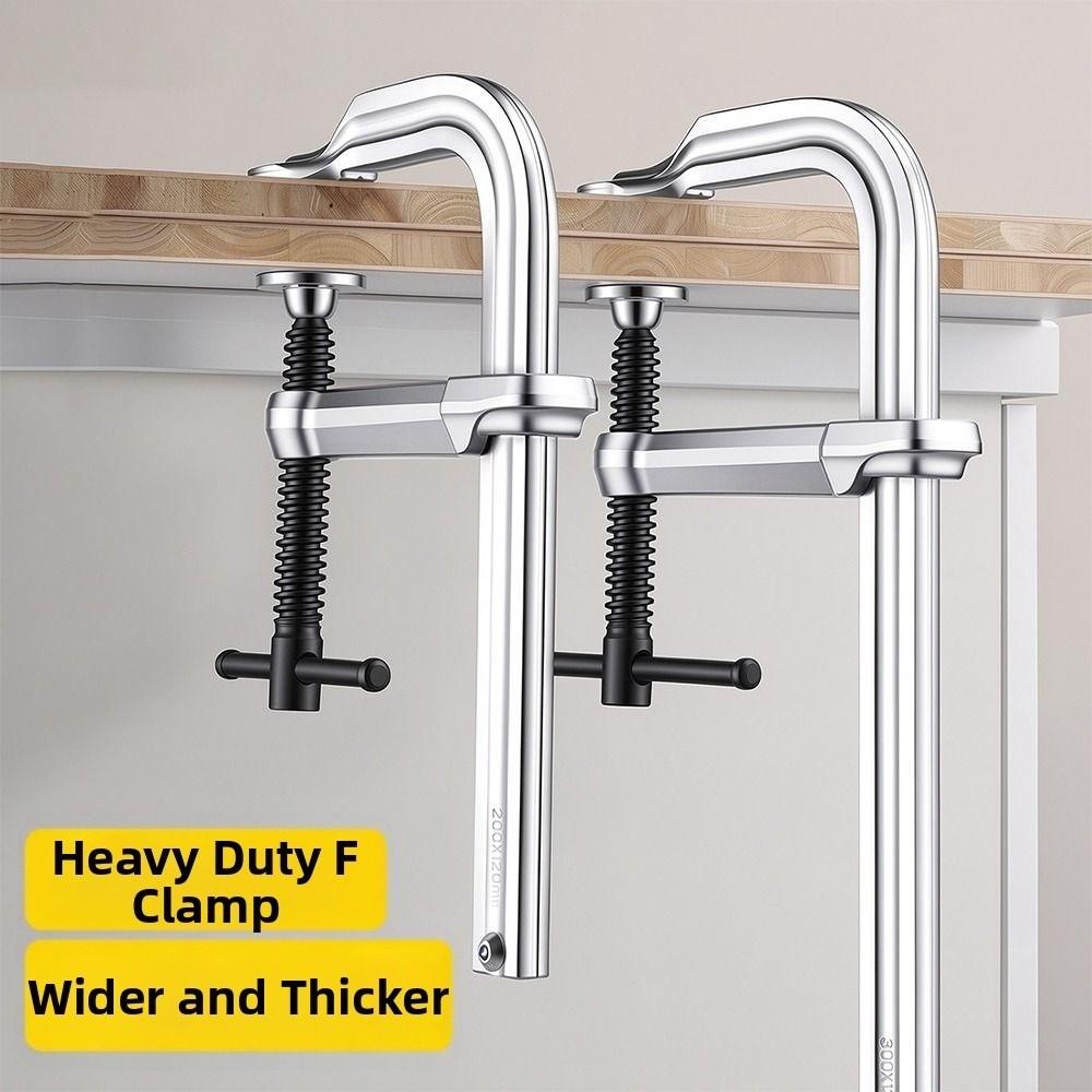 Heavy Duty Bar Clip Clamp DIY Wood Clamping Durable F Clamp for Woodworking
