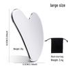 In-Stock Stainless Steel Facial Fascia Relaxation Massager Tool & Gua Sha Board