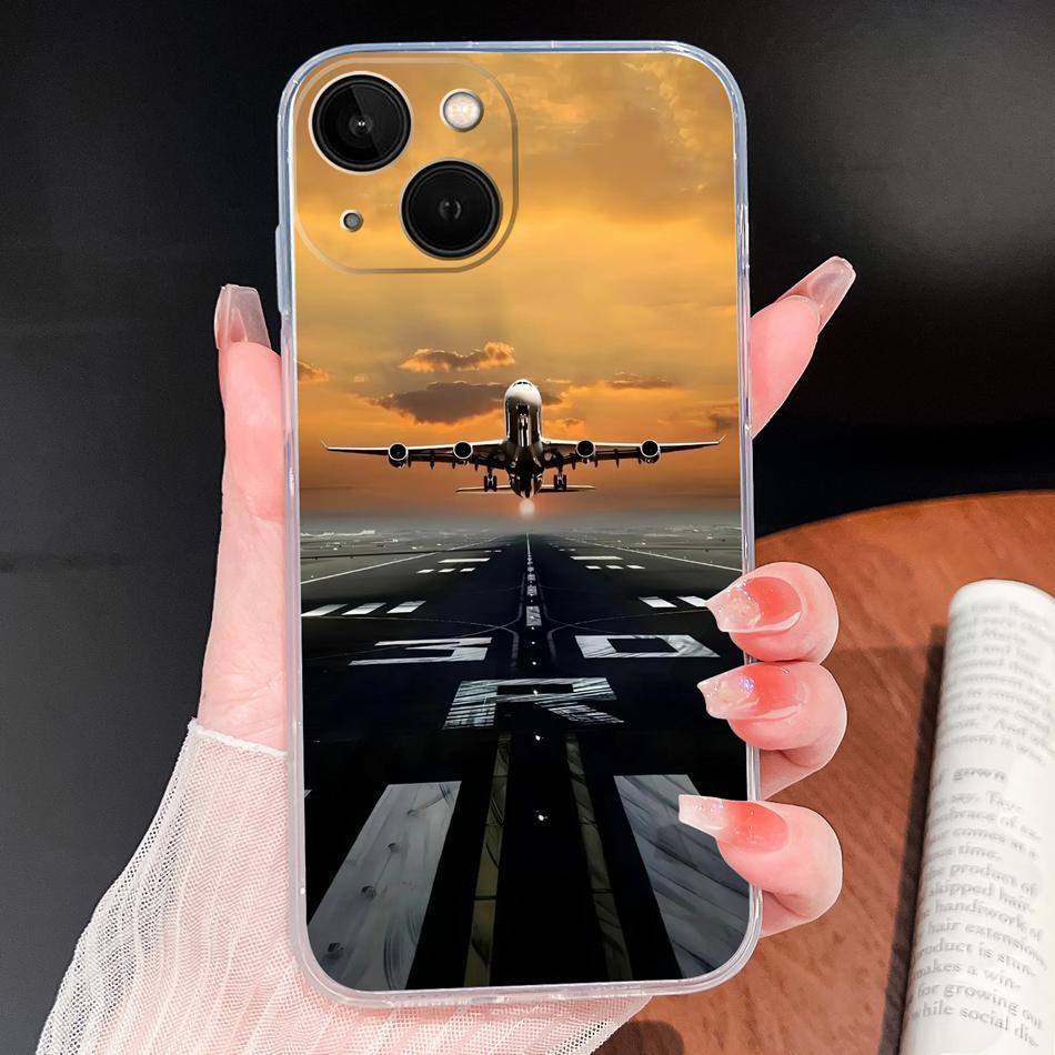 For iPhone 13 Pro Max 13 mini Phone Case Butterfly Patterns Soft Slim Transparent Silicone Cover For iPhone13 Lightweight Funda