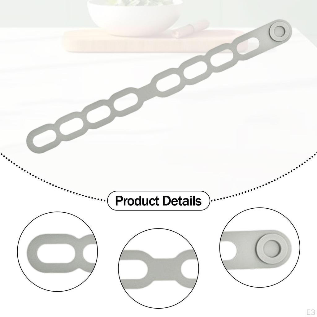 Flexible Silicone Strap for Lid Fixing In Home Storage Solutions