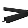 Parasol Base. Cross Base. Weatherproof. 100 X 100 X 75 Cm. Black