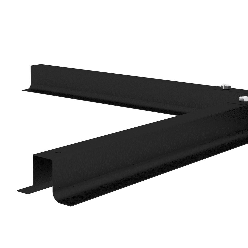 Parasol Base. Cross Base. Weatherproof. 100 X 100 X 75 Cm. Black