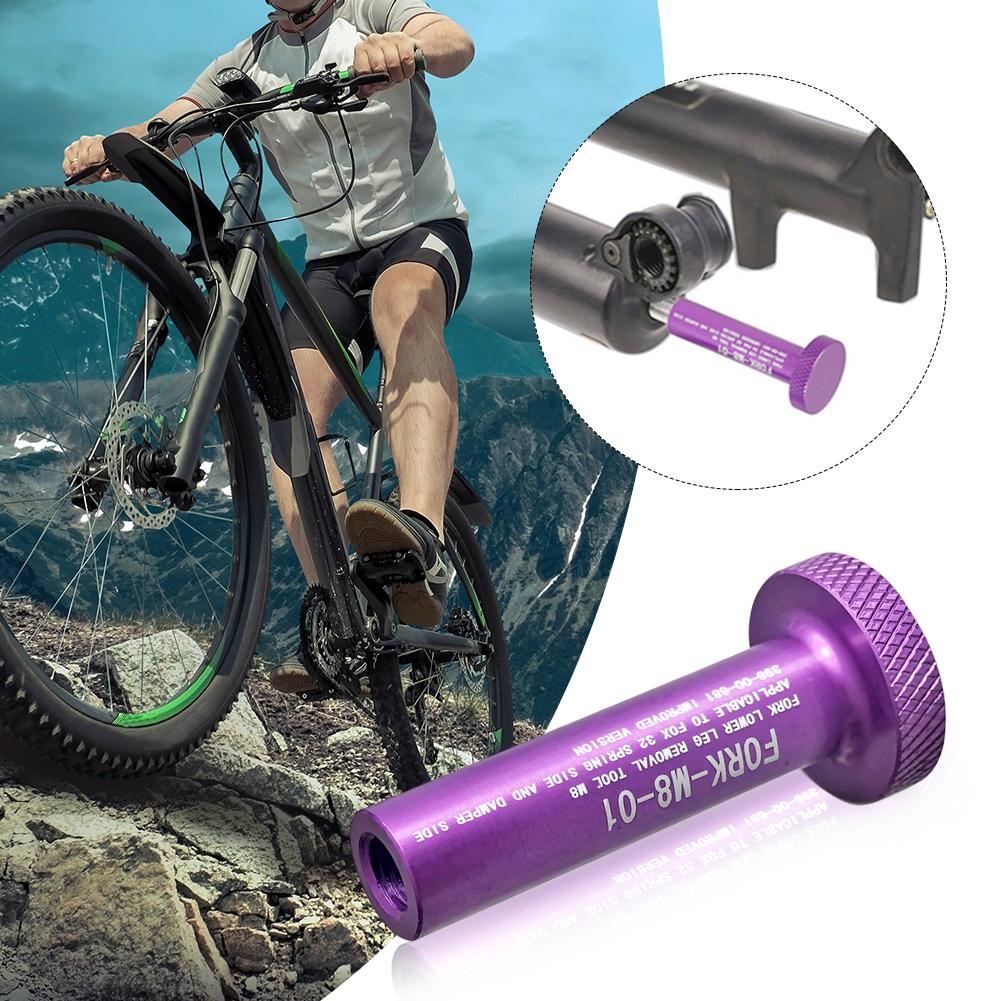 Aluminum Alloy Bicycle Fork Disassembly Tool Bike Fork Spring Damper Removal Tool Fork Lower Leg Remover Front Fork Accessories
