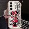 Minnie Mouse Disney Cartoon S26Ultra Case For Samsung Galaxy S26 S25 S24 S22 S23 Ultra S21 Plus S20 S25 FE Protection Soft Cover
