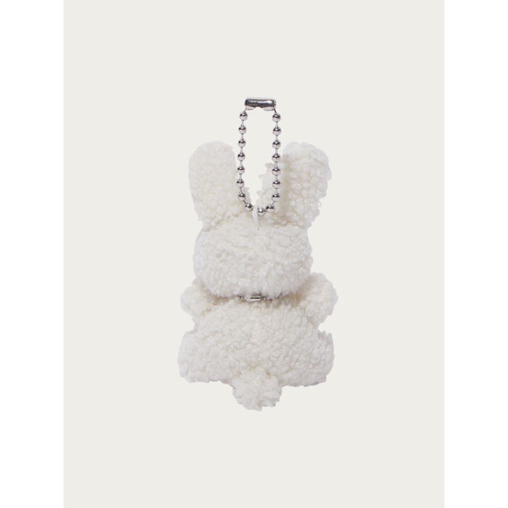 OVHEE Heart Rabbit Keyring_Ivory