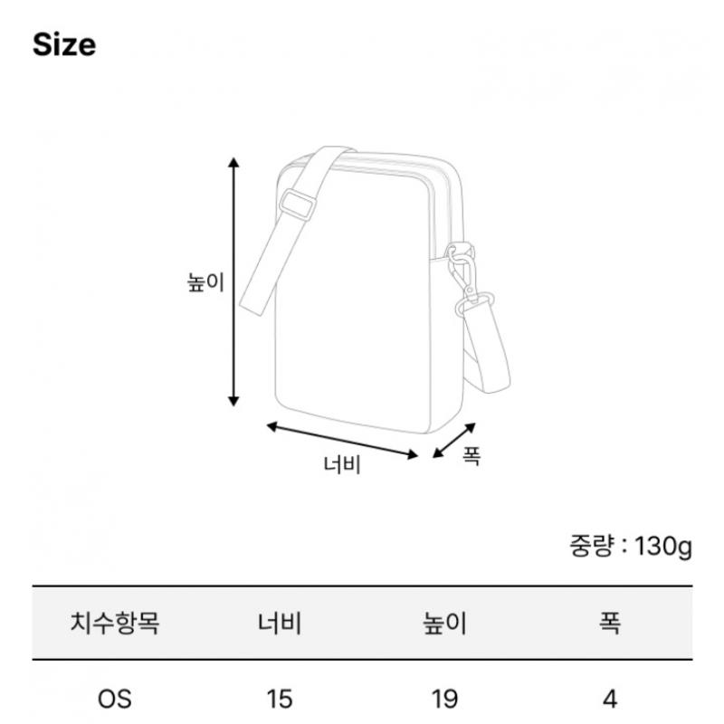 Kangol Cbr Retrocore Mini Crossbody Bag Beige 3353