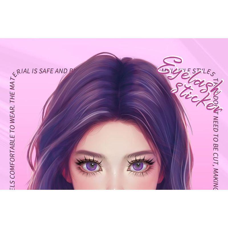 Stapi - Natural Bottom False Eyelashes Sticker
