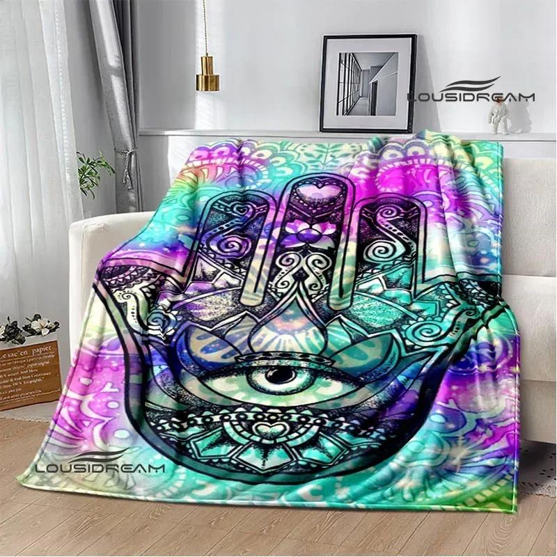 3D Fatima-Hand Aufgedruckte Decken Modische Warme Decke Weiche Und Bequeme Decke Haus Reise Decke Geburtstagsgeschenk