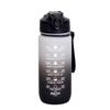 Bottiglia d'acqua sportiva da 600 ml con indicatore orario, tazza a colori sfumati, tazza a prova di perdite, borraccia motivazionale, sport all'aria aperta, fitness