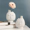 Creative Vase Molds Silicone Crafting Molds Abstract Face Shape Great for Concrete Flower Pots and Artistic Pen Holders