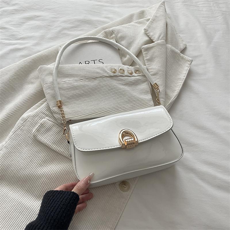 Women Fashion Simple Versatile Small Square Shoulder Crossbody Bag