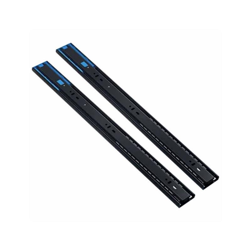 Silent Double Spring Damping Drawer Slides: Three-Section Buffer Guide Rails