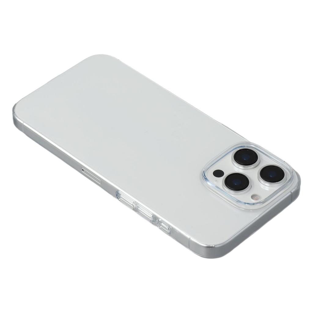 JAUCASE For iPhone 16 Pro Case Anti Drop Hard PC Clear Back Phone Cover