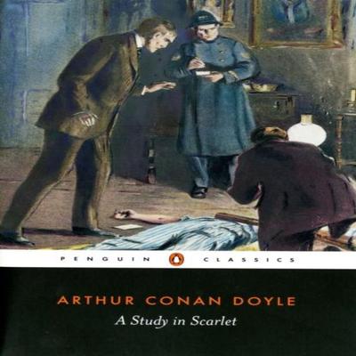 A Study In Scarlet by Arthur Conan Doyle Paperback Book 9780140439083
