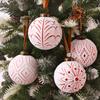 Christmas Ball Ornaments Lightweight Christmas Tree Decoration Vintage Christmas Balls Plastic Holiday Ornament Set For Window