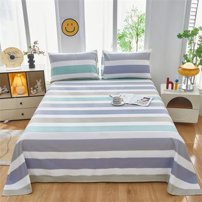 Cotton Thickened Bed Sheet Plant Flowers Printed Single Double Top King Sheets Pure Cotton Single Size Kids Bed Linen "