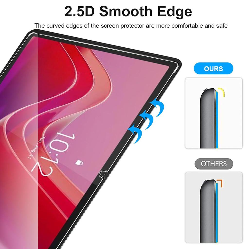 2Pcs For Lenovo Tab M11/Xiaoxin Pad 11 2024 Screen Protector Tempered Glass 2.5D Tablet Screen Film
