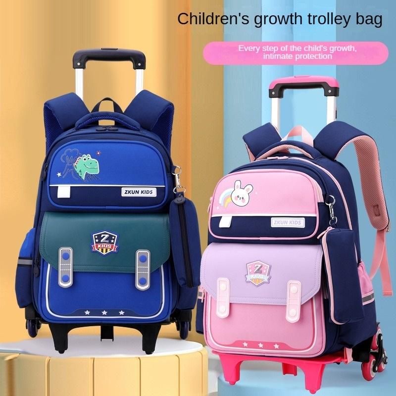 Rucsac cu role pentru școală Rucsac trolley ușor Rucsac pentru școala primară ZRY3163