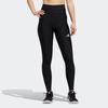 Adidas High Waist Sports Training Leggings Women Bottoms Black FT7022