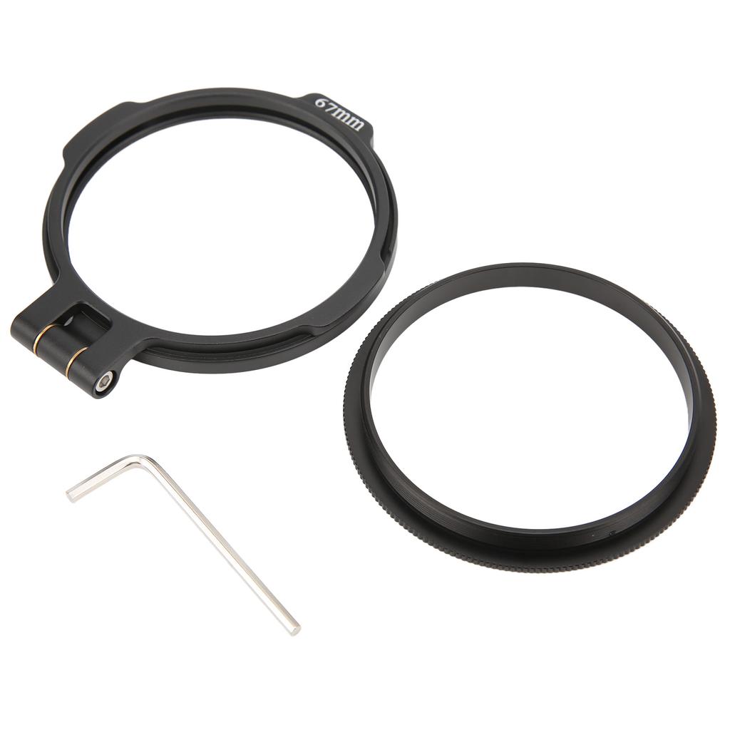 Lens Filter Holder Sturdy   Quick   Multi Sizes Convenient Lens Adapter   for Wide Angle Prime Zoom
