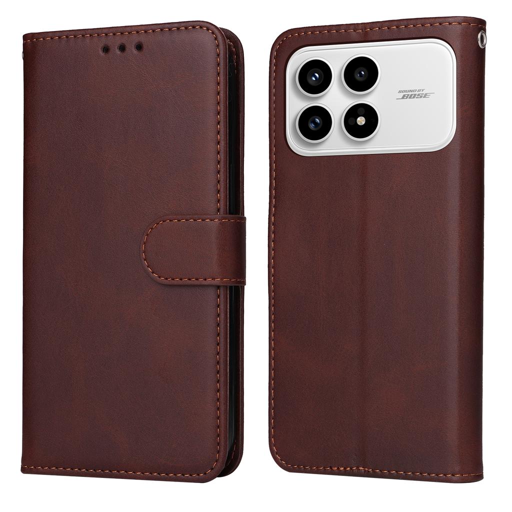 For Xiaomi Redmi K90 5G/Poco F8 Pro Case Wallet PU Leather Folio Flip Phone Cover