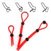 Adjustable Penis Ring Cock Rope Chastity Cage Ball Stretcher Cockring Sex Toys for Men Delay Ejaculation Adult Toy Mens Rings