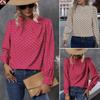 Summer Women's Loose Casual T-Shirt, European American Style Lace Crew Neck Flounce Sleeve Jacquard Dot Lace Trim Top