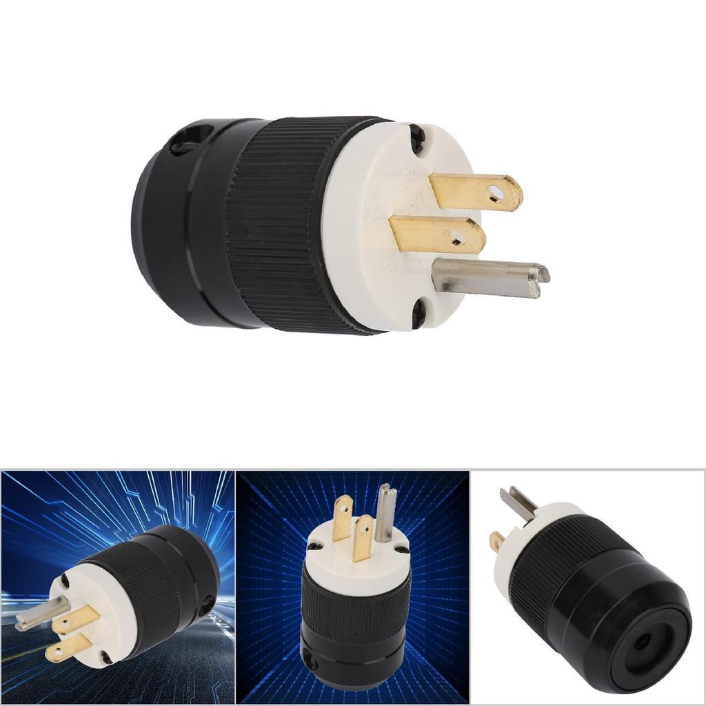 Netzstecker Industrieller Netzstecker 3 Löcher Netzstecker Wasserdicht Industriequalität 3 Pole Netzsteckerverbinder Netzstecker