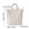 Multifunctional Canvas Tote Bag Large Capacity Student Schoolbag Simple Women Handbag  Outdoor